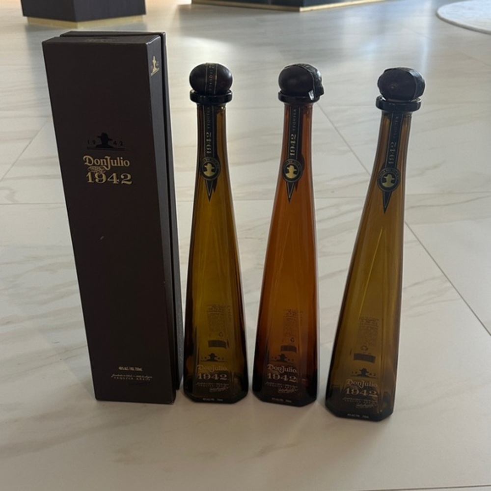 Don Julio 1942 Tequila Set EMPTY